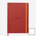 RHODIA Softcover Dot Notebook 90gsm A5 x 80 Nacarat