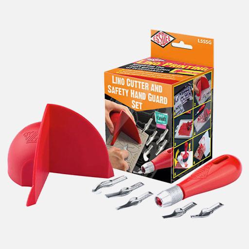 ESSDEE Lino Cutter & Hand Guard Set x 7