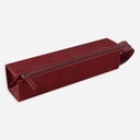 RHODIA Hard Leather Pen Case Burgundy
