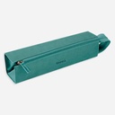 RHODIA Hard Leather Pen Case Aqua