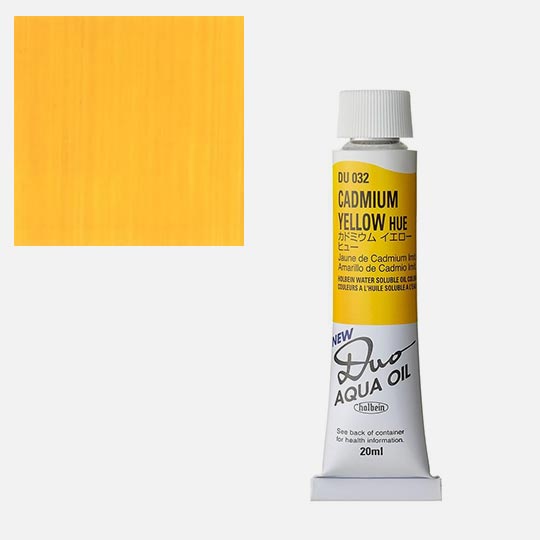 HOLBEIN Duo Water-Mixable Oil 20ml Cadmium Yellow Hue