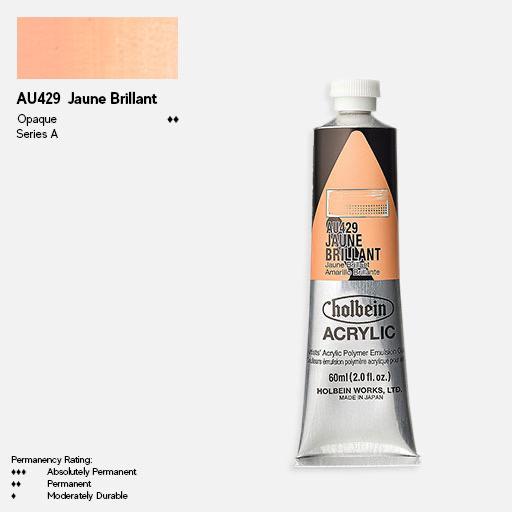 HOLBEIN Artist Heavy Body Acrylic 60ml Jaune Brilliant