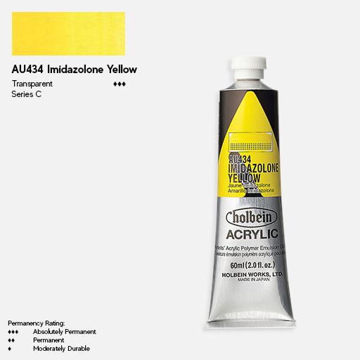 HOLBEIN Artist Heavy Body Acrylic 60ml Imidazolone Yellow