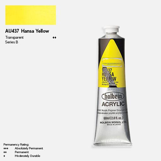 HOLBEIN Artist Heavy Body Acrylic 60ml Hansa Yellow