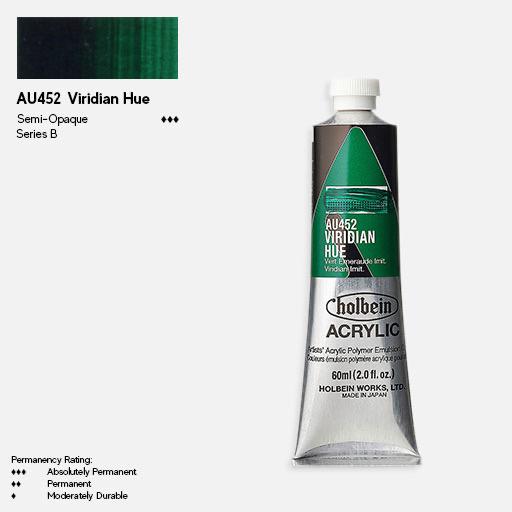 HOLBEIN Artist Heavy Body Acrylic 60ml Viridian Hue