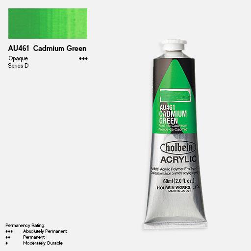 HOLBEIN Artist Heavy Body Acrylic 60ml Cadmium Green