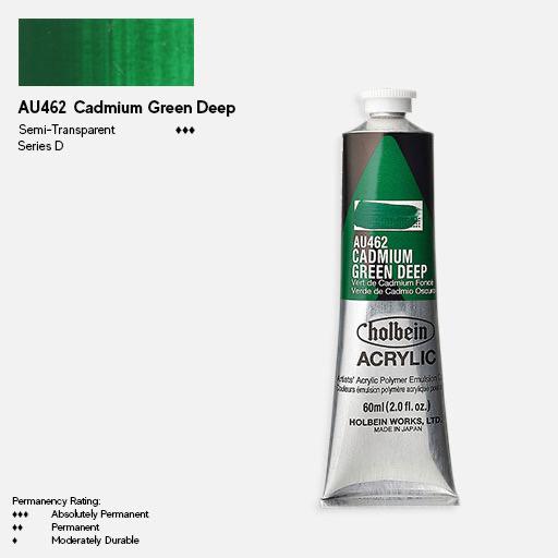 HOLBEIN Artist Heavy Body Acrylic 60ml Cadmium Green Deep