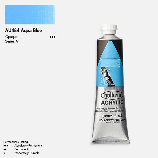 HOLBEIN Artist Heavy Body Acrylic 60ml Aqua Blue