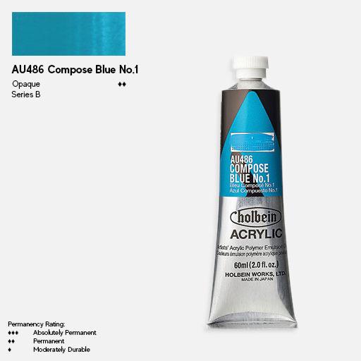 HOLBEIN Artist Heavy Body Acrylic 60ml Compose Blue 1