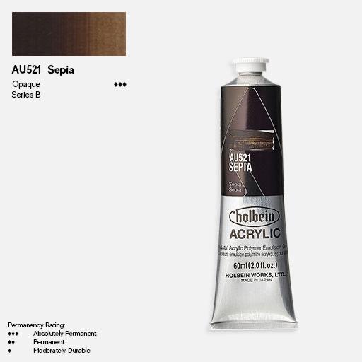 HOLBEIN Artist Heavy Body Acrylic 60ml Sepia