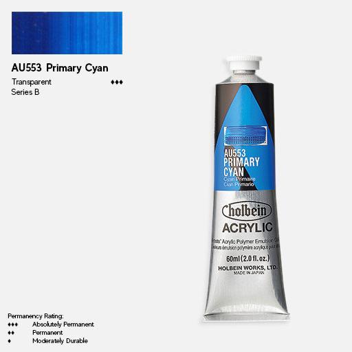 HOLBEIN Artist Heavy Body Acrylic 60ml Primary Cyan