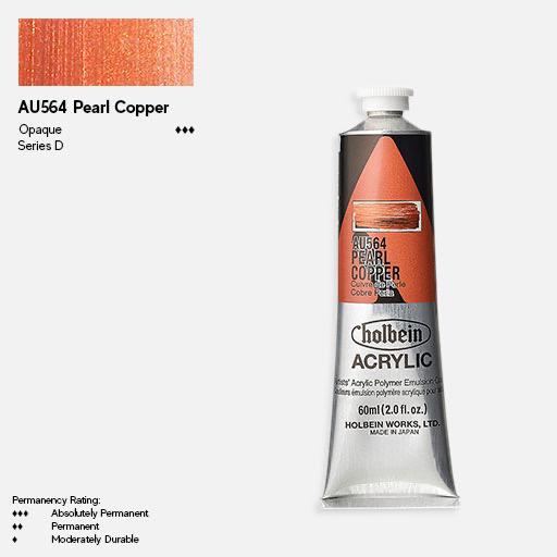 HOLBEIN Artist Heavy Body Acrylic 60ml Pearl Copper
