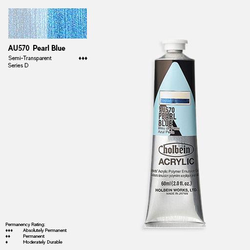HOLBEIN Artist Heavy Body Acrylic 60ml Pearl Blue