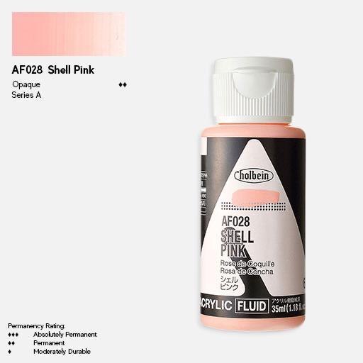 HOLBEIN Fluid Acrylic 35ml Shell Pink
