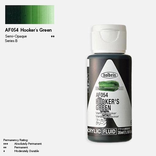 HOLBEIN Fluid Acrylic 35ml Hooker's Green