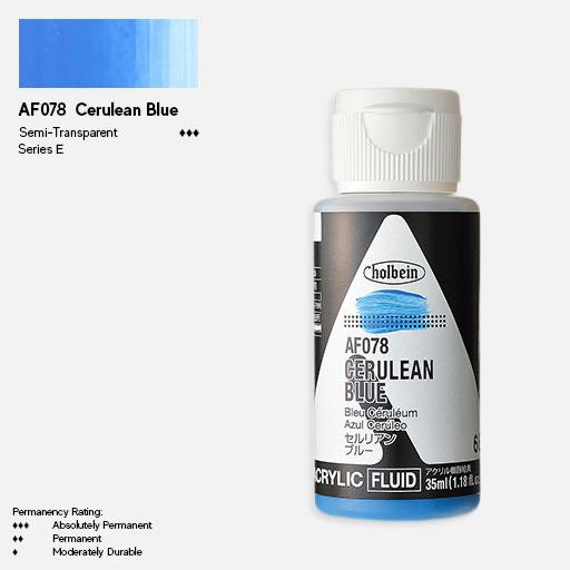 HOLBEIN Fluid Acrylic 35ml Cerulean Blue