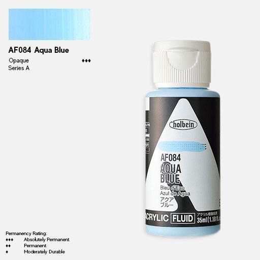 HOLBEIN Fluid Acrylic 35ml Aqua Blue
