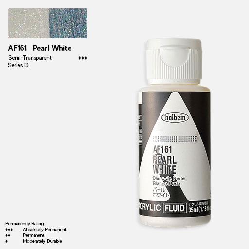 HOLBEIN Fluid Acrylic 35ml Pearl White