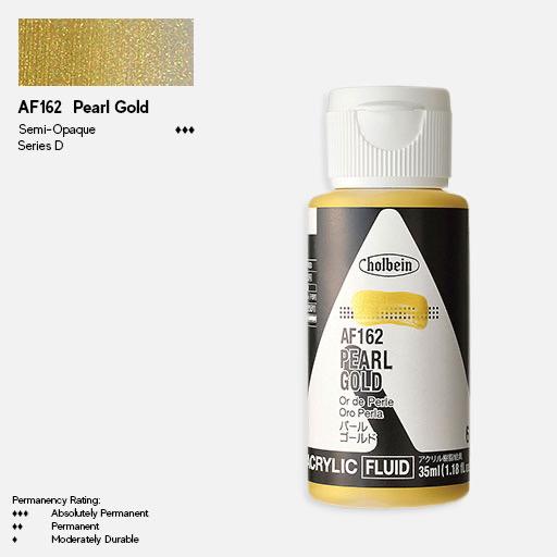 HOLBEIN Fluid Acrylic 35ml Pearl Gold