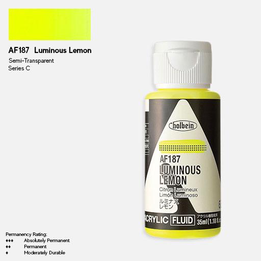 HOLBEIN Fluid Acrylic 35ml Luminous Lemon