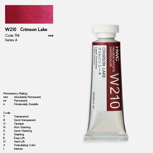 HOLBEIN Artist Watercolor 15ml Crimson Lake