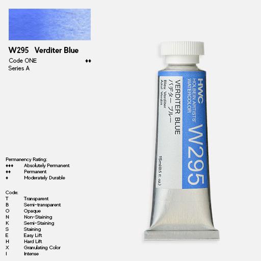 HOLBEIN Artist Watercolor 60ml Verditer Blue