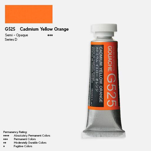 HOLBEIN Artist Gouache 15ml Cadmium Yellow Orange