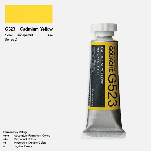 HOLBEIN Artist Gouache 15ml Cadmium Yellow