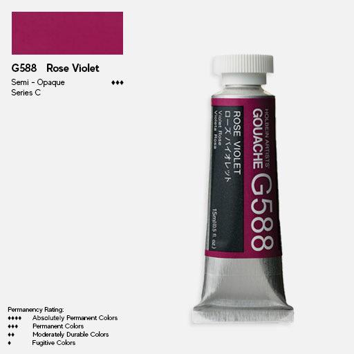 HOLBEIN Artist Gouache 15ml Rose Violet