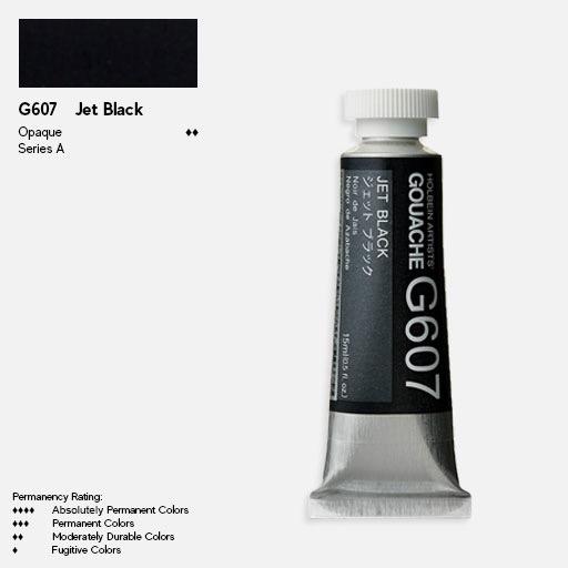 HOLBEIN Artist Gouache 15ml Jet Black