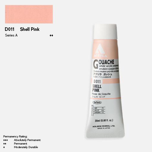 HOLBEIN Acrylic Gouache 20ml Shell Pink