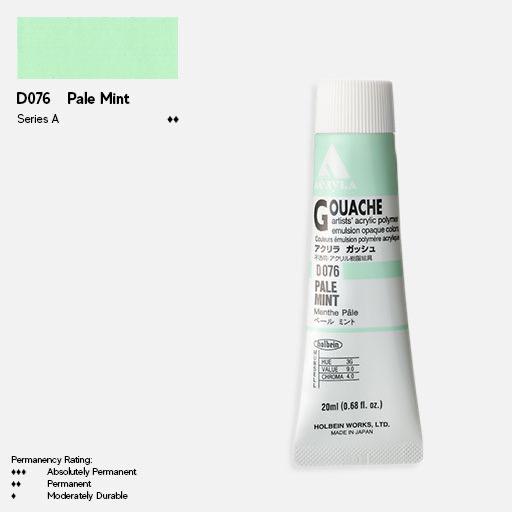 HOLBEIN Acrylic Gouache 20ml Pale Mint