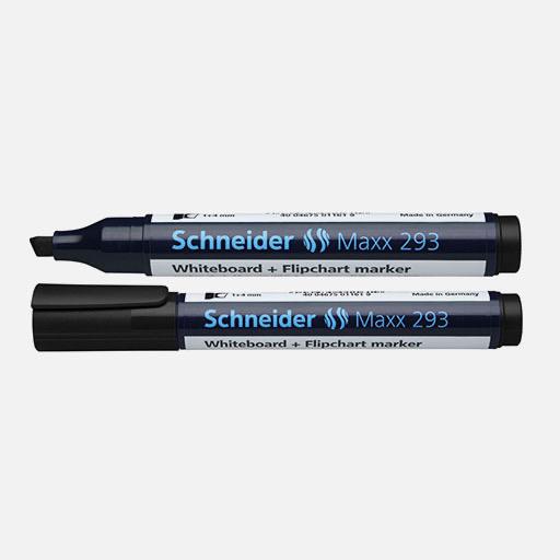 SCHNEIDER Maxx 293 Whiteboard & Flipchart Marker Chisel Tip Black