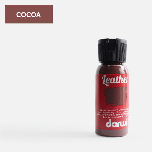 DARWI Leather Paint 50ml Cocoa