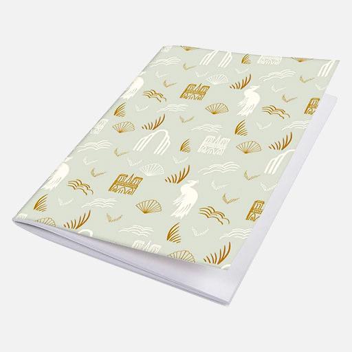 GEORGES LALO Season Paper 100th Anniversary Notebook 90gsm A5 x 50 Pastel Green