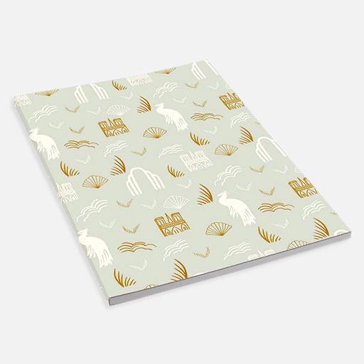 GEORGES LALO Season Paper 100th Anniversary Notepad 90gsm A5 x 50 Pastel Green