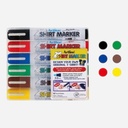 ARTLINE Shirt Fabric Marker Set 1 x 6