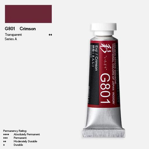 HOLBEIN Irodori Gouache 15ml Enji (Crimson)