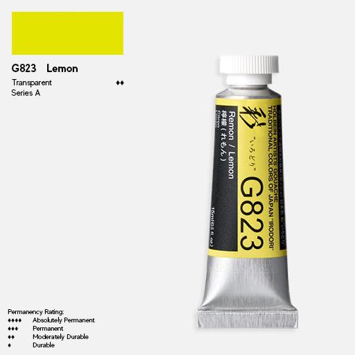 HOLBEIN Irodori Gouache 15ml Remon (Lemon Yellow)