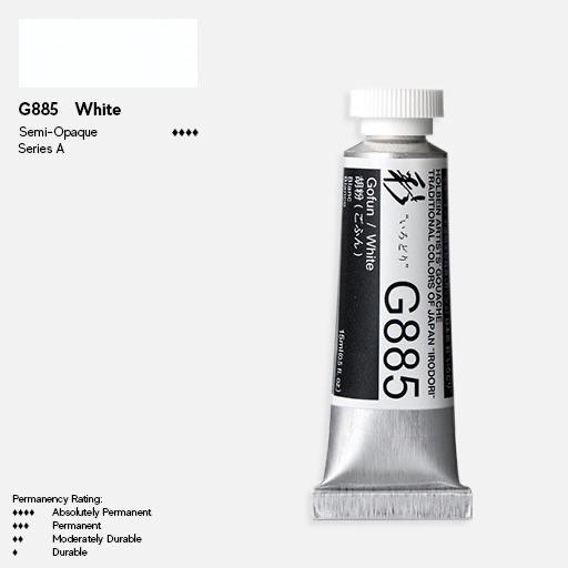 HOLBEIN Irodori Gouache 15ml Gofun (White)