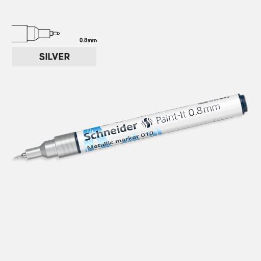 SCHNEIDER Paint-It Metallic Marker 0.8mm Silver