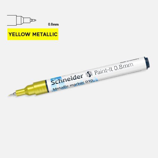 SCHNEIDER Paint-It Metallic Marker 0.8mm Yellow