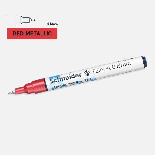 SCHNEIDER Paint-It Metallic Marker 0.8mm Red