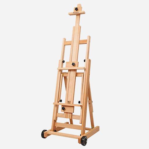 MEEDEN Beechwood Versatile H-Frame Studio Easel (Installation Not Included)