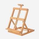 MEEDEN Beechwood H-Frame Folding Table Easel