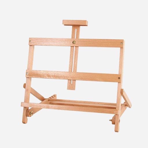 OVJ Beechwood H-Frame Foldable Table Easel