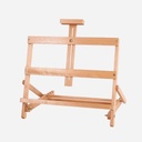 OVJ Beechwood H-Frame Folding Table Easel