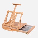 MEEDEN Beechwood H-Frame Table Box Easel