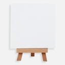 MEEDEN Beechwood A-Frame Table Easel 5” (Canvas Board 4” x 4” Included)