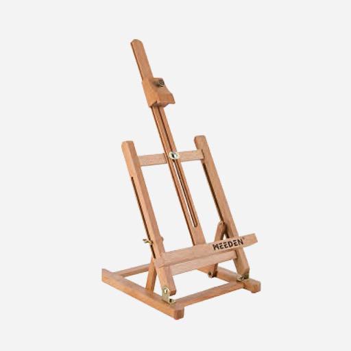 MEEDEN Beechwood H-Frame Folding Table Easel 40cm